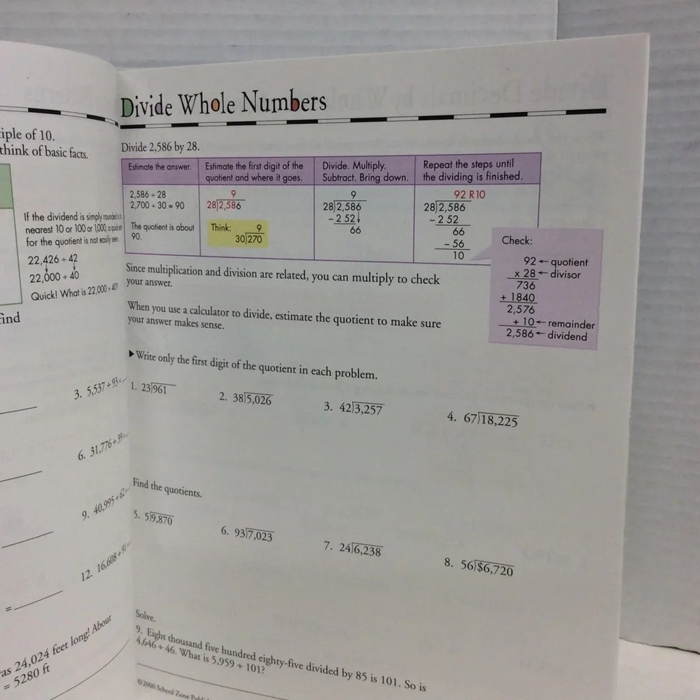 Test Prep/ Math Basics Grade 6th - Picture 9 of 13